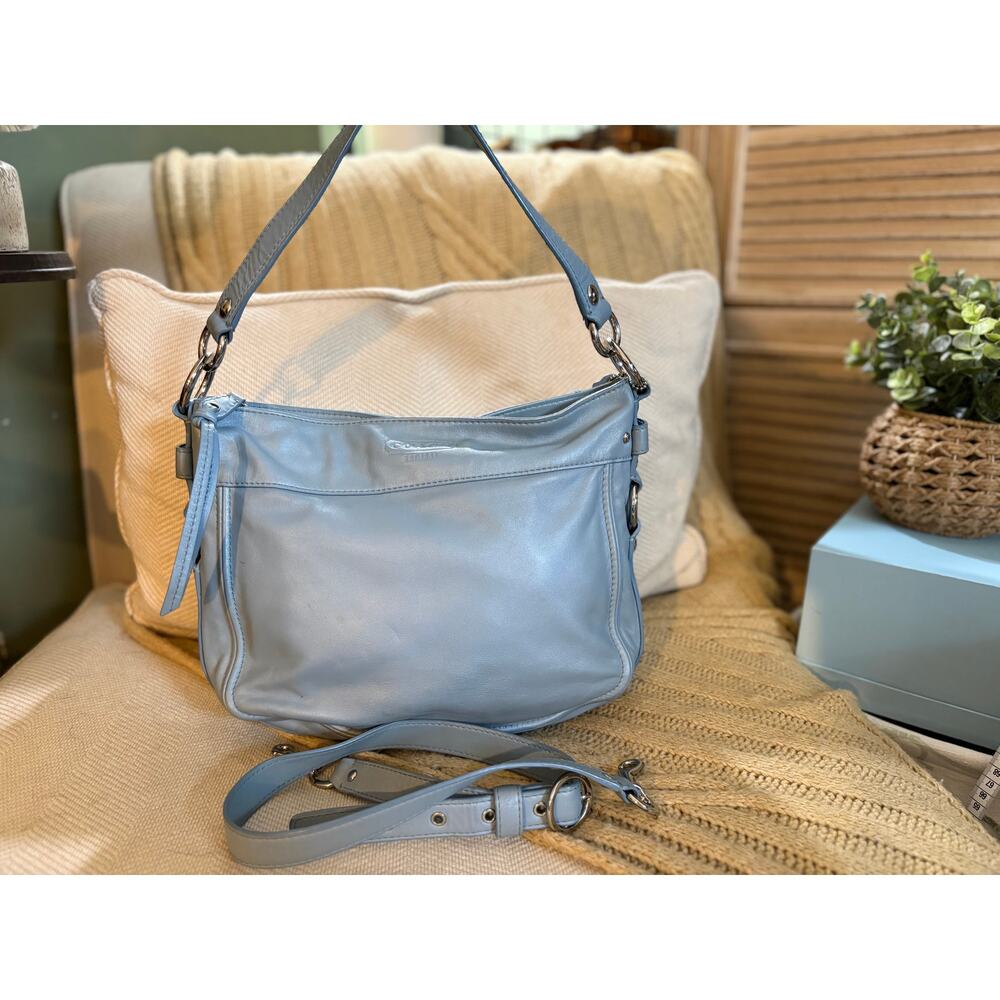 Coach Zoe Hobo Bag - Sky Blue - F14707